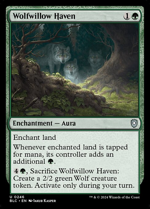 Wolfwillow Haven highlighted card art