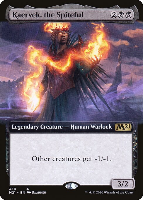 Kaervek, the Spiteful from Core Set 2021
