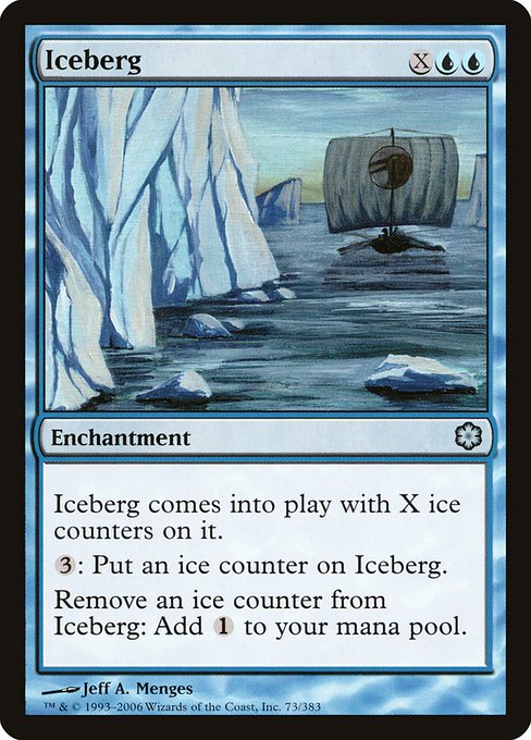 Iceberg from Coldsnap Theme Decks