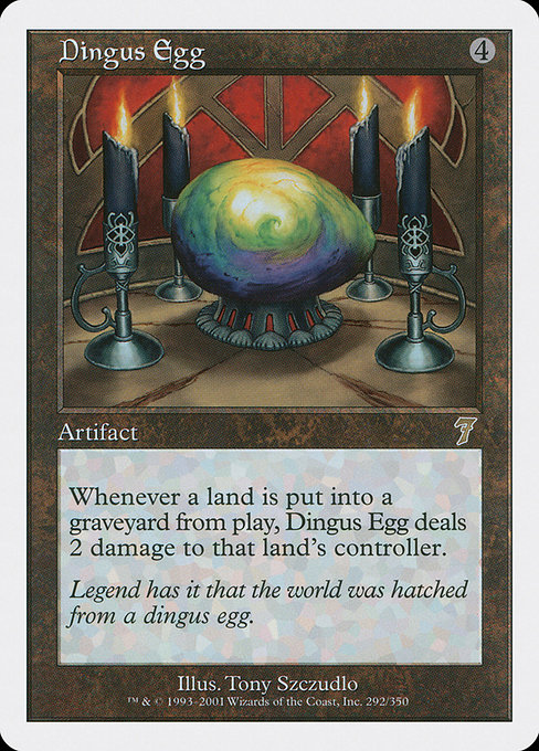 Dingus Egg from Seventh Edition