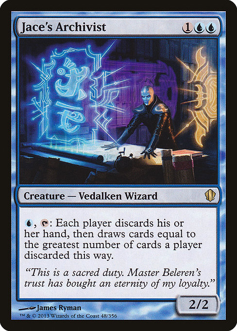 Jace's Archivist from Commander 2013