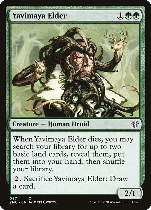 Yavimaya Elder from Zendikar Rising Commander