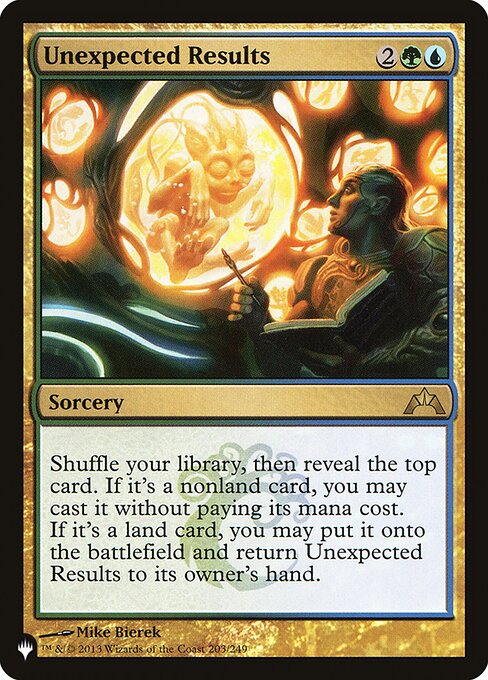 Unexpected Results from The List