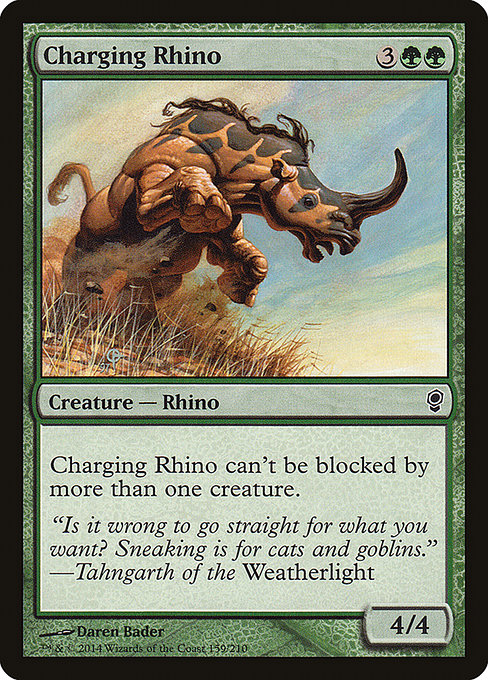 Charging Rhino from Conspiracy