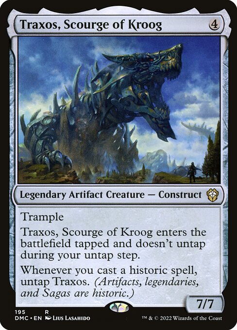 Traxos, Scourge of Kroog from Dominaria United Commander
