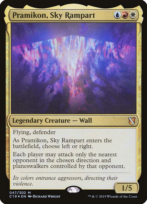 Pramikon, Sky Rampart highlighted card art