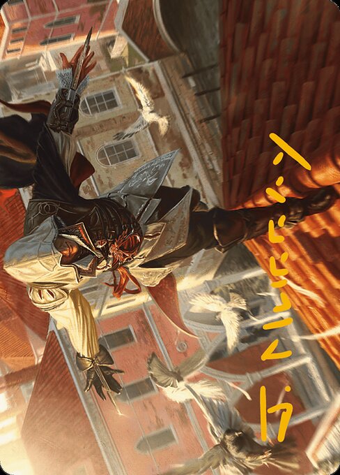 Ezio, Blade of Vengeance // Ezio, Blade of Vengeance highlighted card art