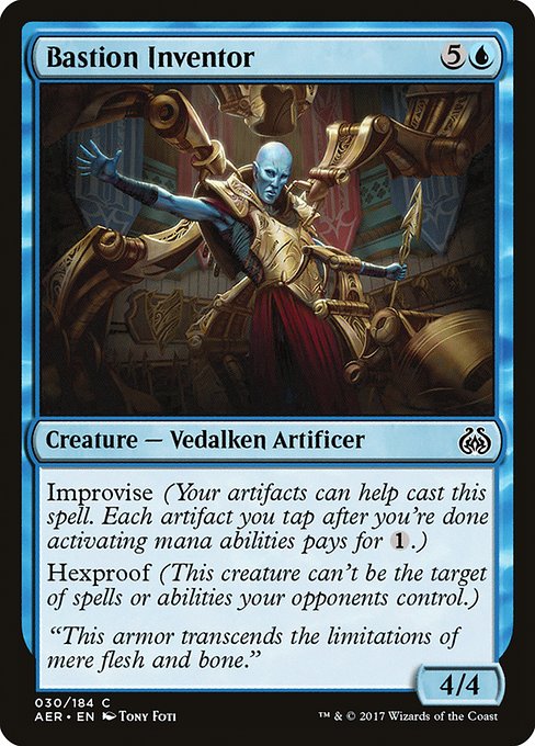 Bastion Inventor from Aether Revolt