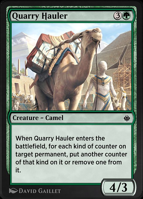 Quarry Hauler highlighted card art