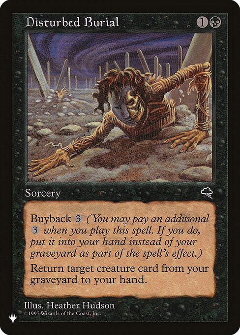 Disturbed Burial highlighted card art