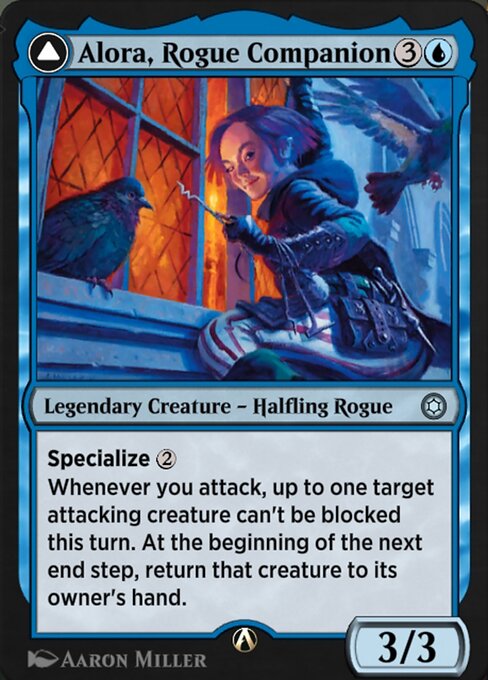 Alora, Rogue Companion highlighted card art