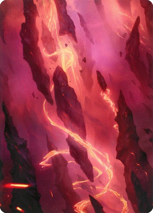 Mountain // Mountain from Zendikar Rising Art Series