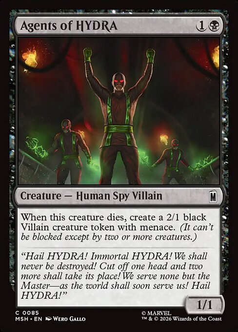 Agents of HYDRA from Marvel Super Heroes