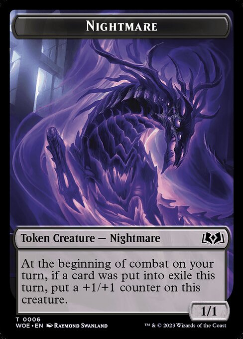 Nightmare highlighted card art
