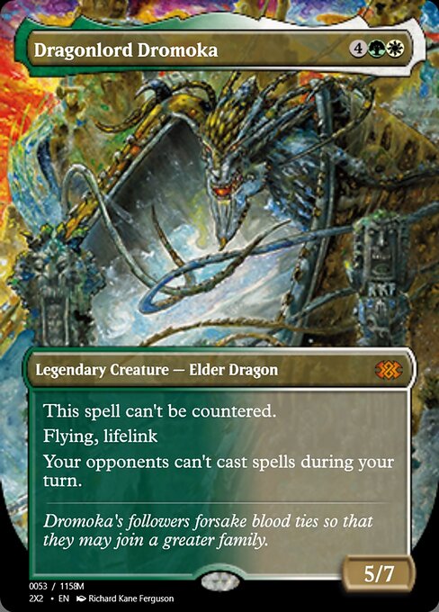 Dragonlord Dromoka from Magic Online Promos