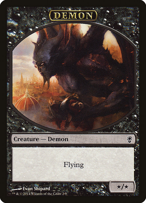 Demon from Conspiracy Tokens