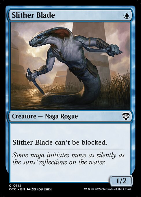 Slither Blade highlighted card art