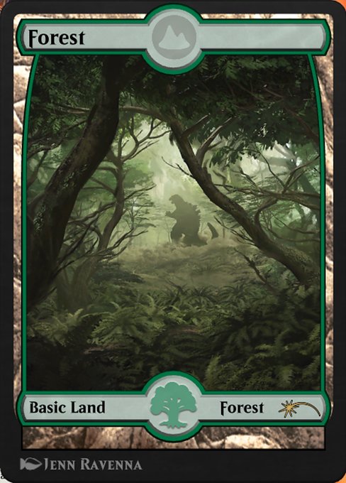 Forest from MTG Arena Promos
