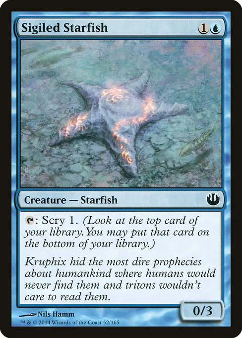 Sigiled Starfish from Journey into Nyx