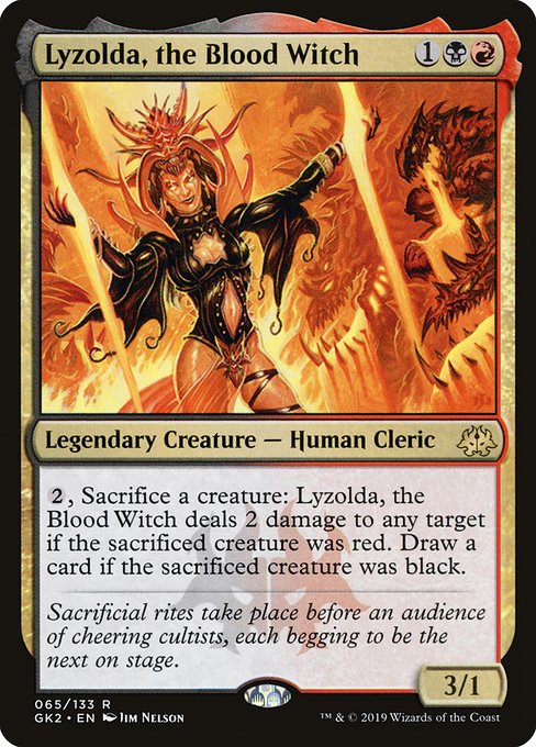 Lyzolda, the Blood Witch highlighted card art