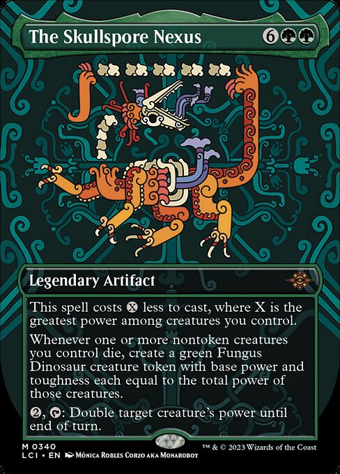 The Skullspore Nexus highlighted card art