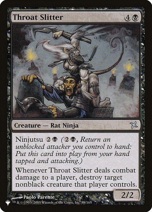 Throat Slitter highlighted card art