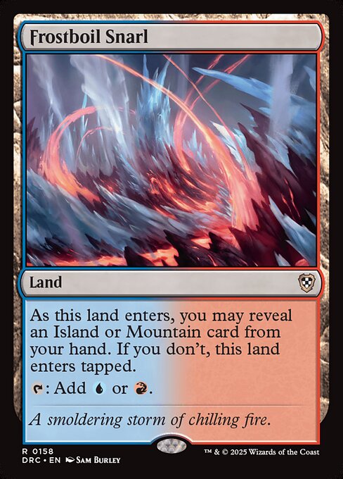 Frostboil Snarl highlighted card art