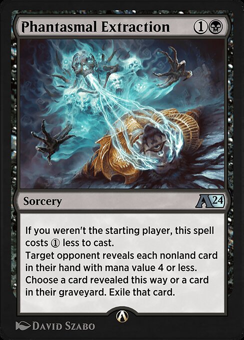 Phantasmal Extraction highlighted card art