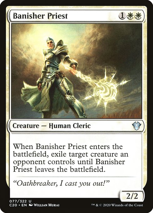 Banisher Priest from Commander 2020