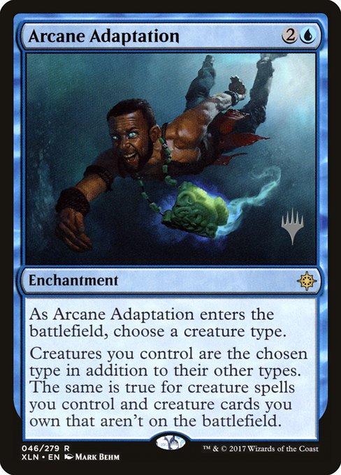 Arcane Adaptation from Ixalan Promos