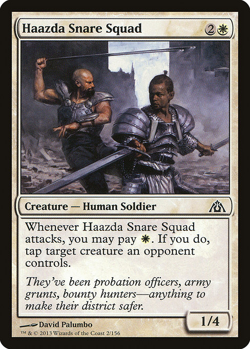 Haazda Snare Squad highlighted card art
