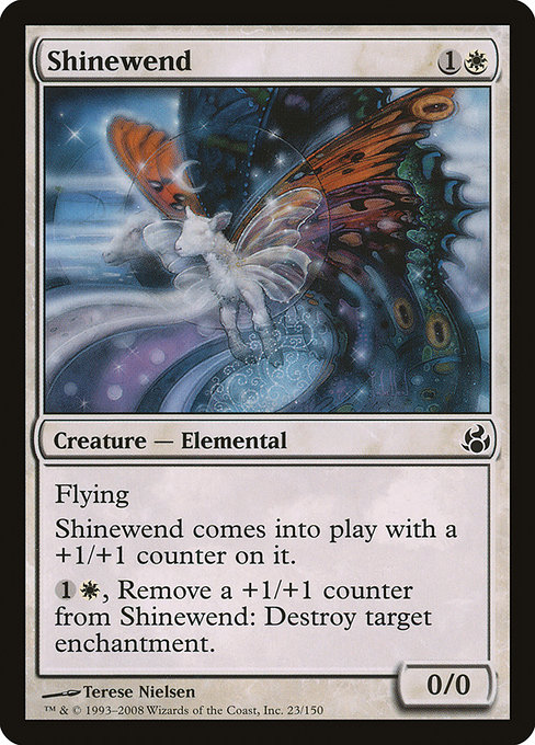 Shinewend highlighted card art