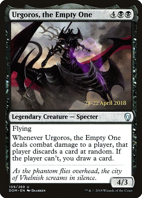 Urgoros, the Empty One highlighted card art