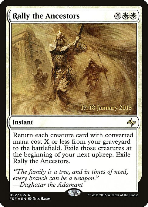 Rally the Ancestors from Fate Reforged Promos