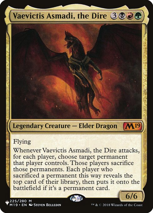 Vaevictis Asmadi, the Dire from The List