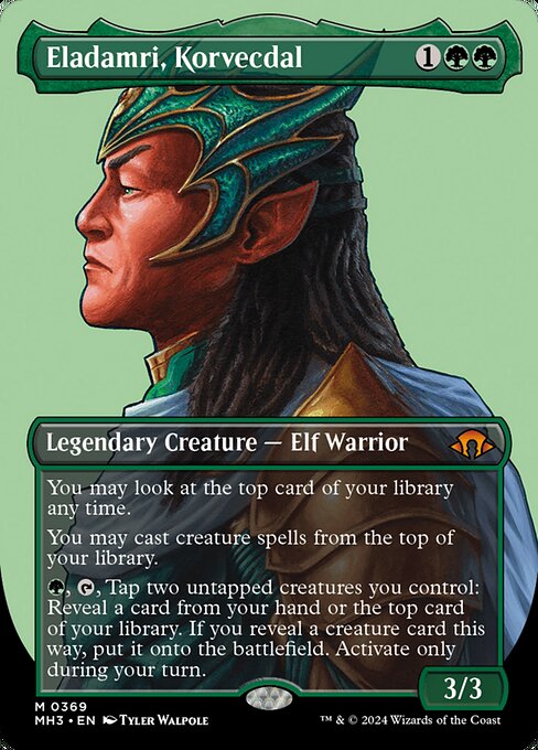 Eladamri, Korvecdal highlighted card art