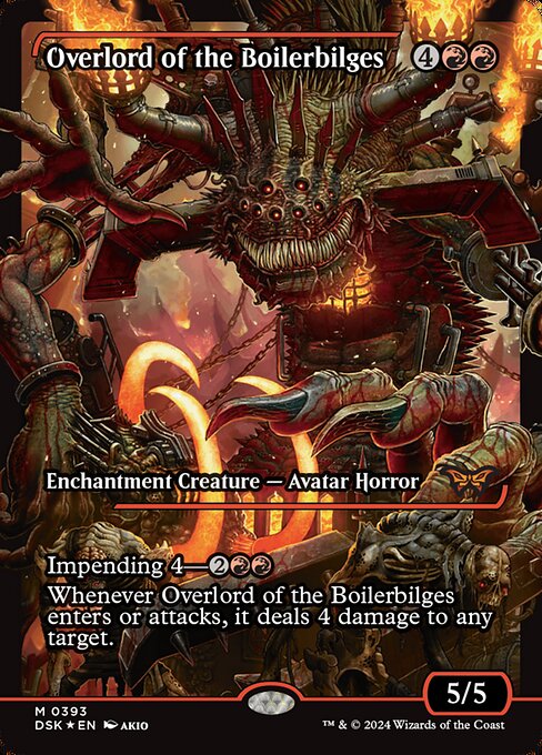 Overlord of the Boilerbilges from Duskmourn: House of Horror