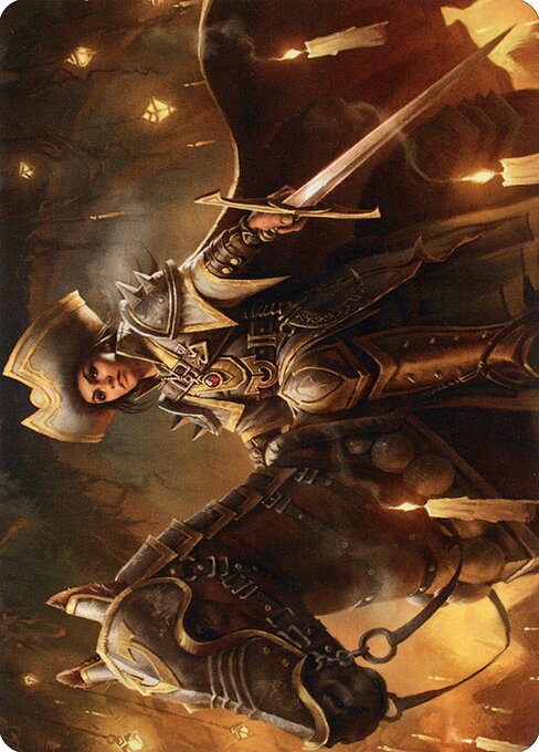 Seasoned Cathar // Seasoned Cathar highlighted card art