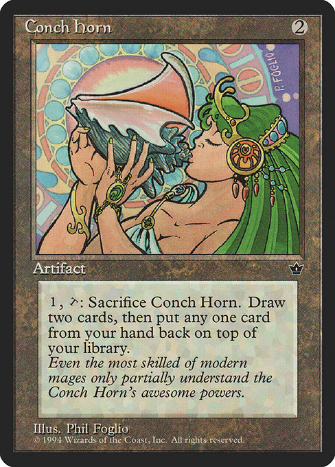 Conch Horn highlighted card art