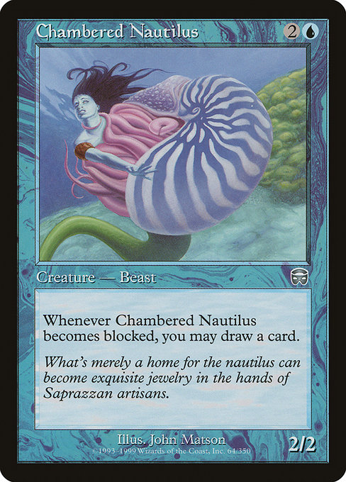 Chambered Nautilus highlighted card art