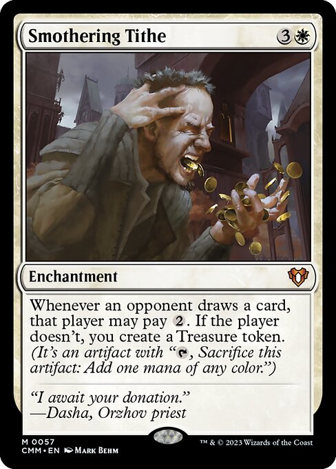 Smothering Tithe from Commander Masters