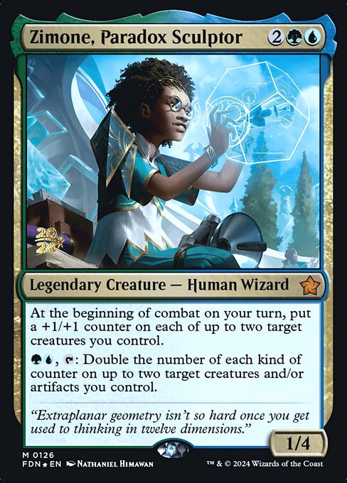 Zimone, Paradox Sculptor from Foundations Promos