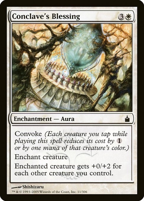 Conclave's Blessing highlighted card art