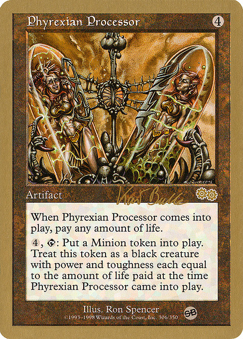 Phyrexian Processor from World Championship Decks 1999