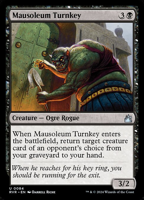 Mausoleum Turnkey from Ravnica Remastered