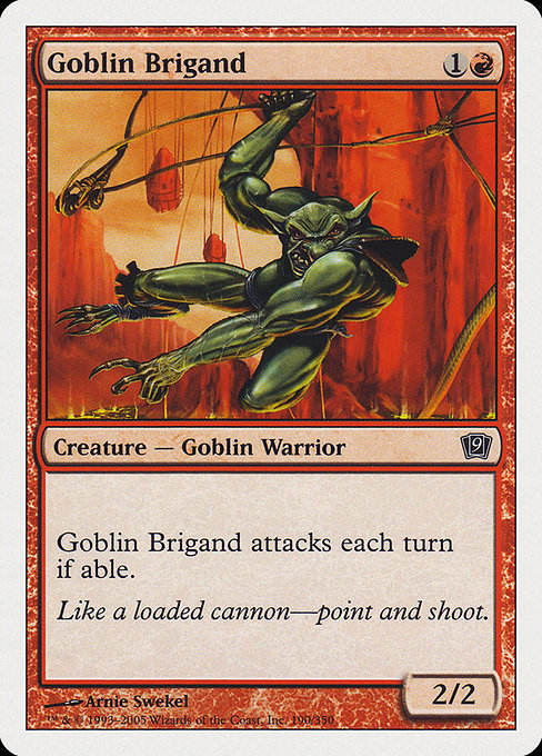 Goblin Brigand highlighted card art