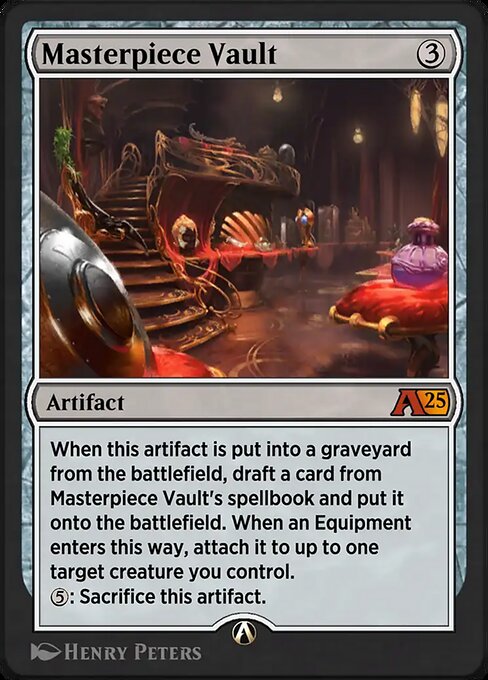 Masterpiece Vault highlighted card art