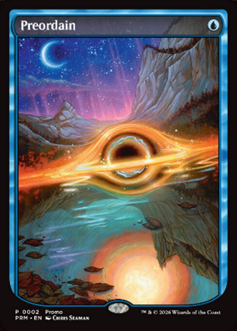 Preordain highlighted card art