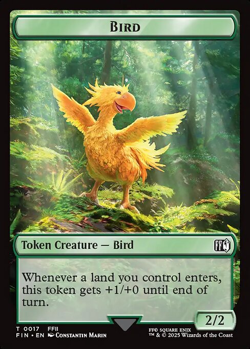 Bird from Final Fantasy Tokens