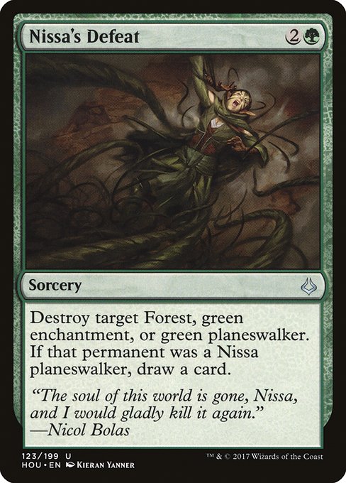 Nissa's Defeat from Hour of Devastation